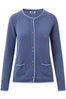 Womens,Knitwear,Cardigan,Cardigans,Cardi,Cardis,Blue,Bright,Comfy,Comfortable,Colourful,Spring,Summer,Limited,Mistral