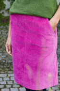 Womens,Skirt,Skirts,Moleskin,Knee Length,Pink,Dahlia Mauve,Bright,Comfy,Comfortable,Colourful,Spring,Summer,Limited,Mistral