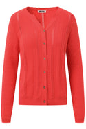 Womens,Knitwear,Cardigan,Cardigans,Cardi,Cardis,Cayenne,Pink,Red,Bright,Comfy,Comfortable,Colourful,Spring,Summer,Limited,Mistral