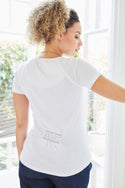 Womens,Tee,Tees,TShirt,TShirts,White,Bright,Comfy,Comfortable,Colourful,Spring,Summer,Limited,Mistral