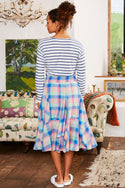 Checked Airy Fairy Skirt