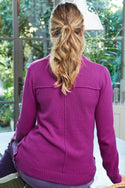 Womens,Jumpers,Jumper,Pink,Deep Orchid,Bright,Comfy,Comfortable,Colourful,Spring,Summer,Limited,Mistral