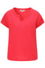 Womens,Tee,Tees,TShirt,TShirts,RococcoRed,Red,Coral,Bright,Comfy,Comfortable,Colourful,Spring,Summer,Limited,Mistral