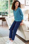 Womens,Trouser,Trousers,Cord,Corduroy,Blue,Ensign Blue,Bright,Comfy,Comfortable,Colourful,Spring,Summer,Limited,Mistral
