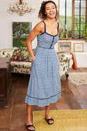 Womens,Dresses,Dress,Print,Prints,Printed,Blue,White,Bright,Comfy,Comfortable,Colourful,Spring,Summer,Limited,Mistral