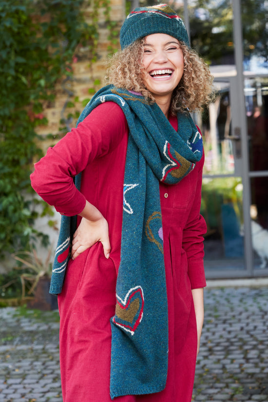 Womens,Scarf,Scarves,Accessory,Teal,Blue,Green,Bright,Comfy,Comfortable,Colourful,Spring,Summer,Limited,Mistral