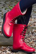Womens,Ilse Jacobsen,Shoe,Shoes,Boot,Boots,Wellingtons,Wellies,Lightweight,Light Weight,Deep Red,Red,Bright,Comfy,Comfortable,Colourful,Spring,Summer,Limited,Mistral