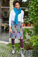 Womens,Skirt,Skirts,Print,Prints,Printed,Lined,Knee Length,Bright,Comfy,Comfortable,Colourful,Spring,Summer,Limited,Mistral