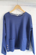 Womens,Top,Tops,Cotton,Ensign Blue,Blue,Bright,Comfy,Comfortable,Colourful,Spring,Summer,Limited,Mistral