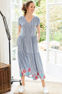 Womens,Dress,Dresses,Stripe,Stripes,Striped,Stripey,Bright,Comfy,Comfortable,Colourful,Spring,Summer,Limited,Mistral