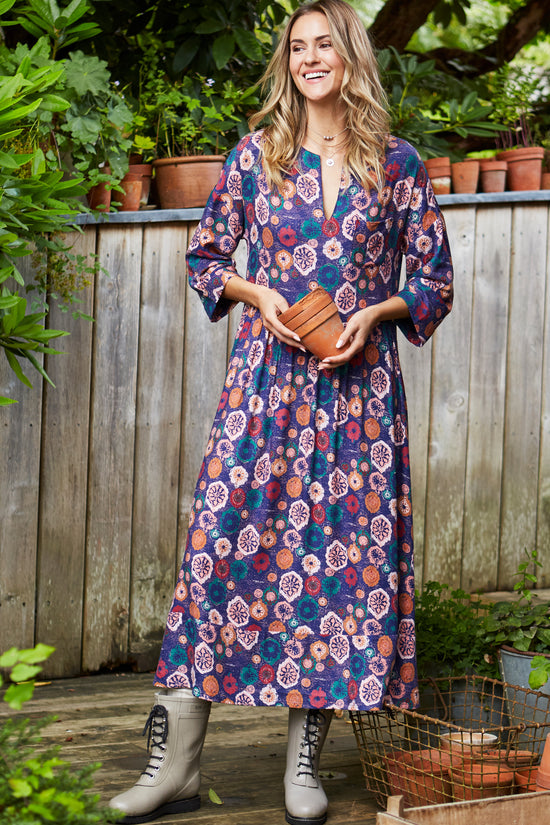 Womens,Dress,Dresses,Printed,Print,Prints,Bright,Comfy,Comfortable,Colourful,Spring,Summer,Limited,Mistral
