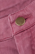 Super Duper Jeans With Stitch Detail Pocket Heather Rose
