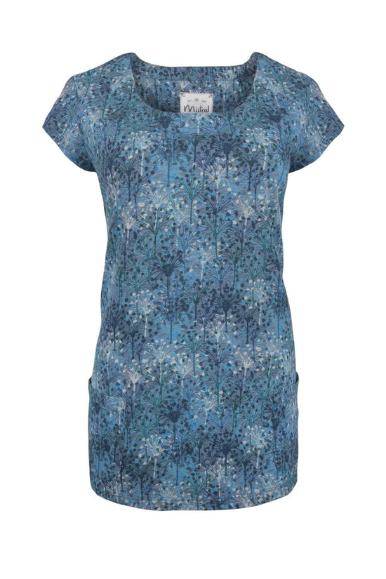 Weeping Willow Buds Top With Pockets Blues Mix