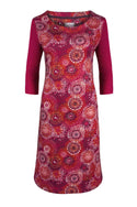 Whirly Elements Dress Sangria Multi