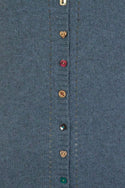 Top Notch Multi Button Cardi in Blue Mirage