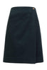 Wrap It Up Cord Skirt Eclipse