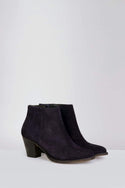 Sophisticated Sally Suede Boot in Navy