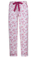 Winter Floral PJ Bottom in Red