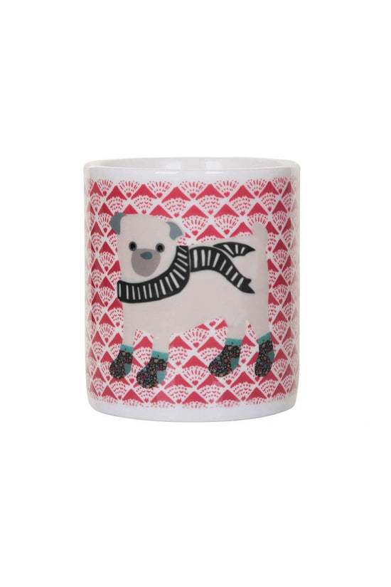 Pug On A Mug in Pink
