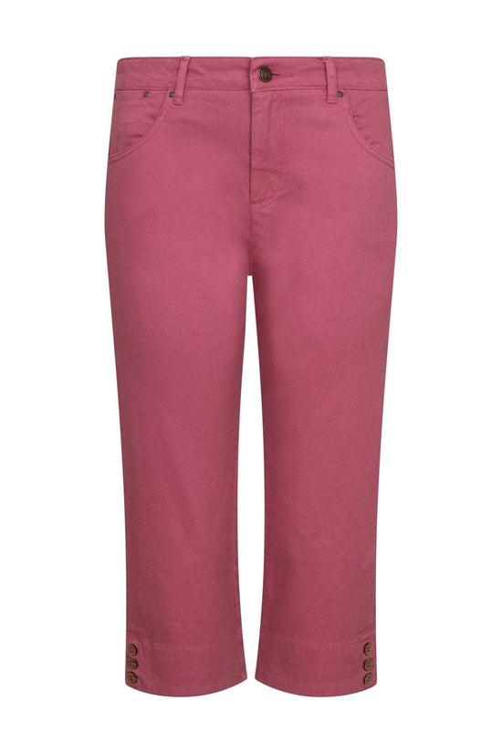 Super Trooper Crop Trousers in Strawberry Ice