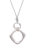 Square Hoop Necklace