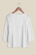 Sweet Pin T Shirt in White