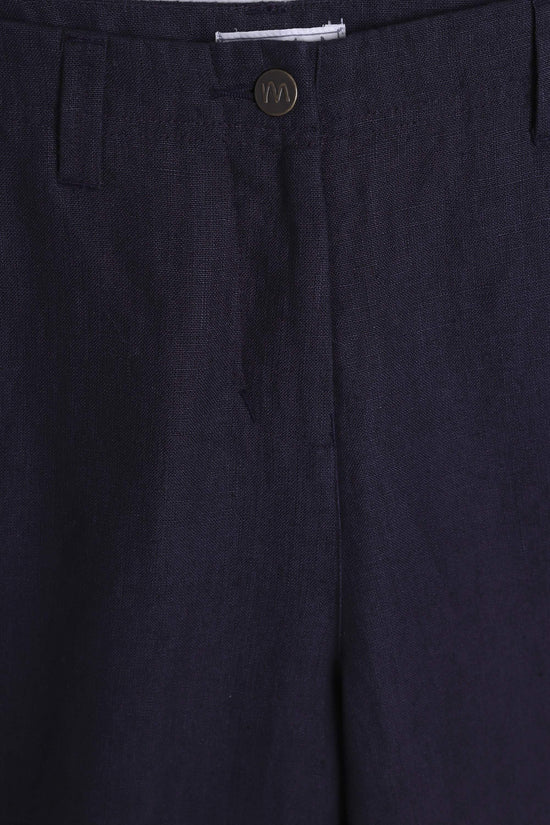 Winchester Linen Trousers in Nine Iron