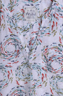Swirling Fishes Blouse