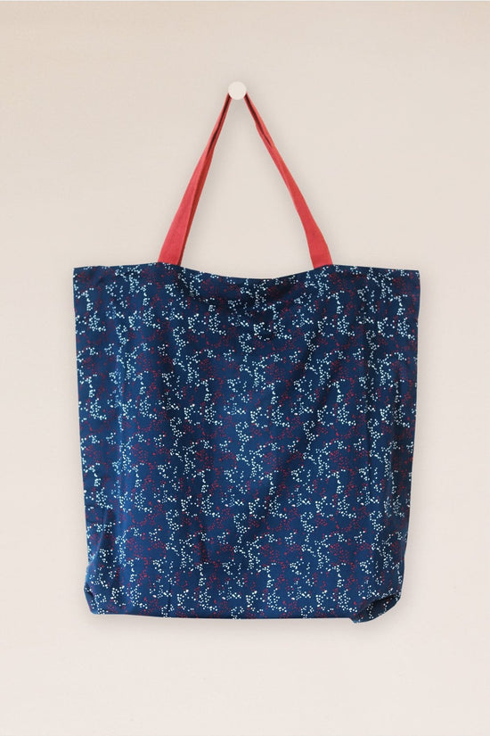 Speckle Print Shopping Tote