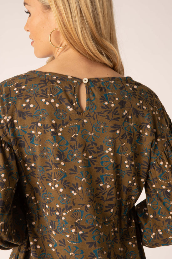 Hedgerow Floral Jersey Top
